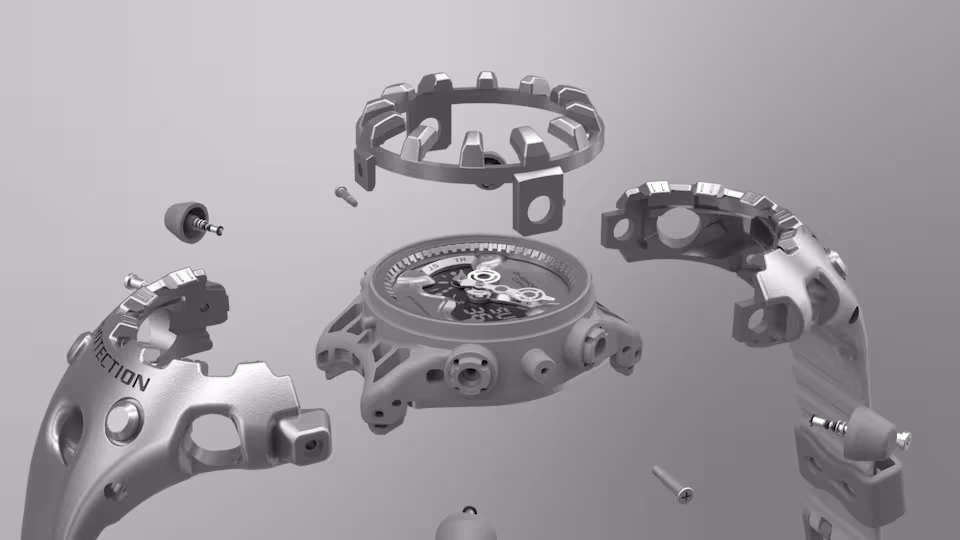G-SHOCK GAV01-1A - Marrón